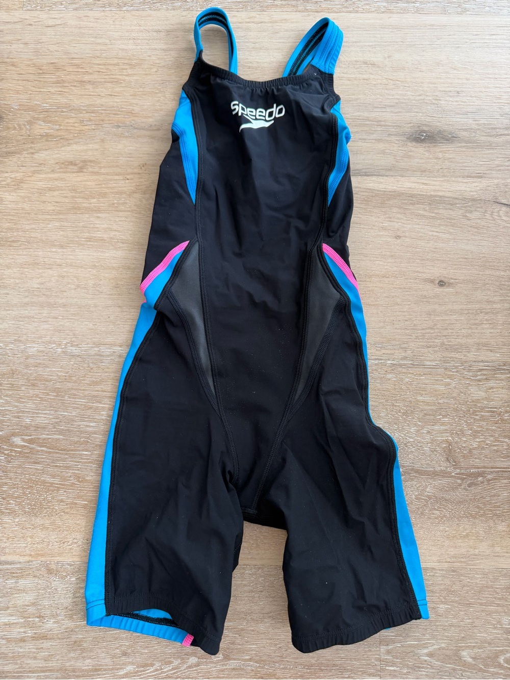 Speedo Black tech suit 130cm